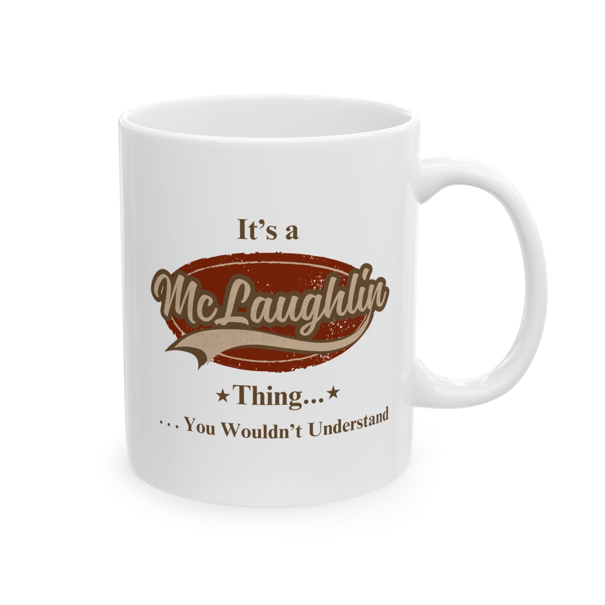 Personalized Ceramic Mug - Perfect Gift for Coffee Lovers, Humor Quote Design