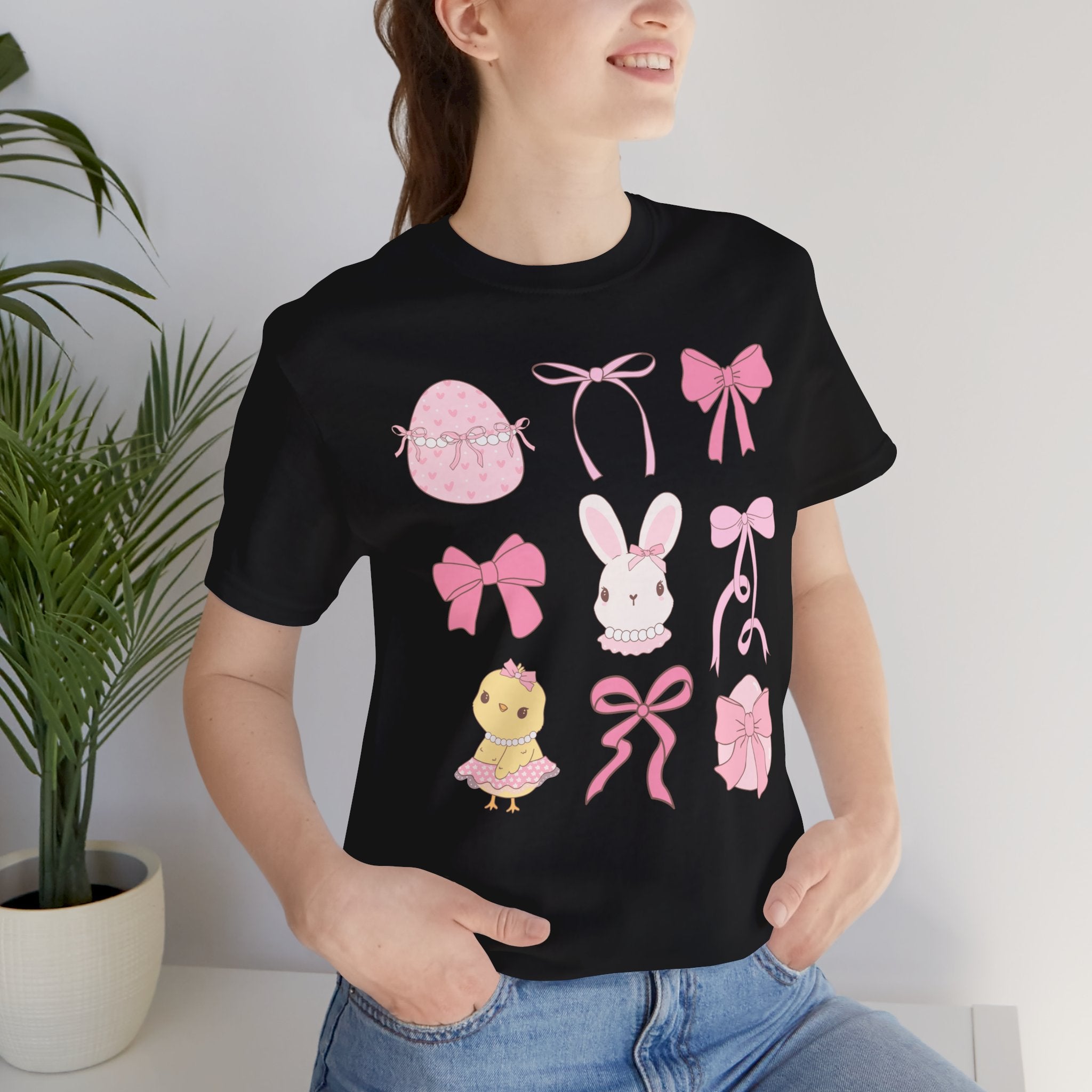 Coquette Bow Easter T-Shirts