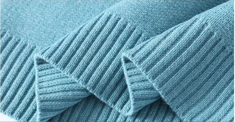 Close-up of blue textured fabric with a subtle pattern