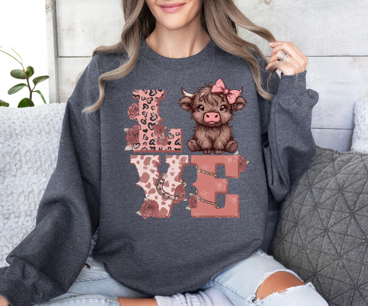 Highland Cow Sweatshirt