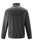 Dark gray sweatshirt on a white background