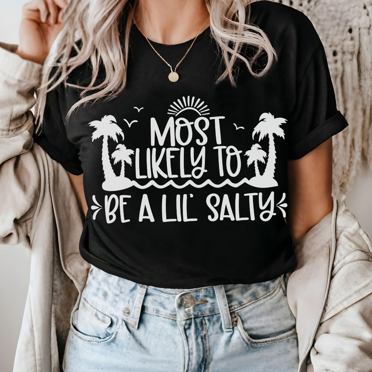 Most Likely to Be A Lil Salty - Cruise T-shirt