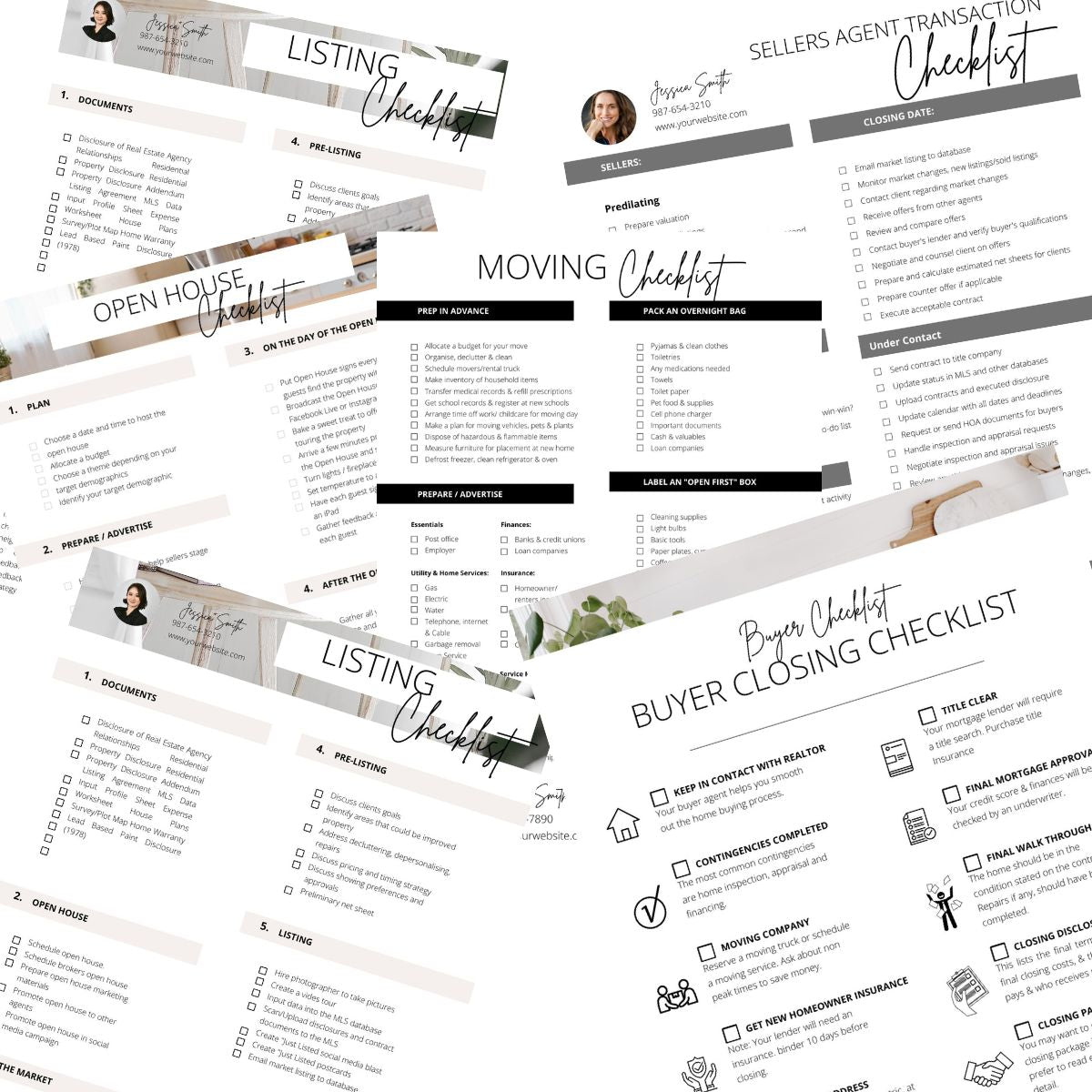 Comprehensive Transaction CHECKLIST Bundle - DOWNLOAD