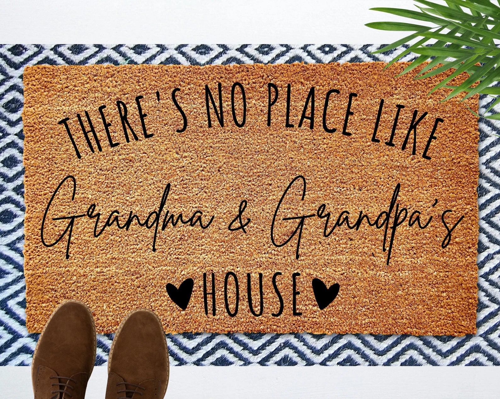 No Place Like Grandma and Grandpa's House - Door Mat