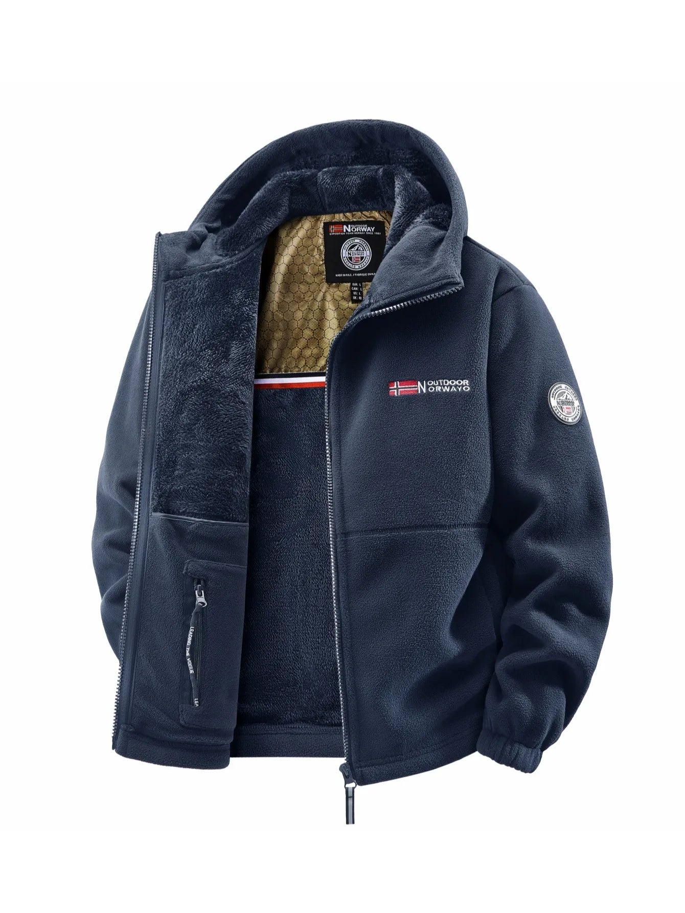 Versatile Outdoor Hooded Jacket