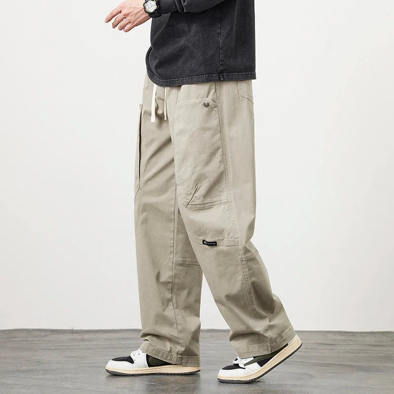 Men’s Wide-Leg Cargo Pants