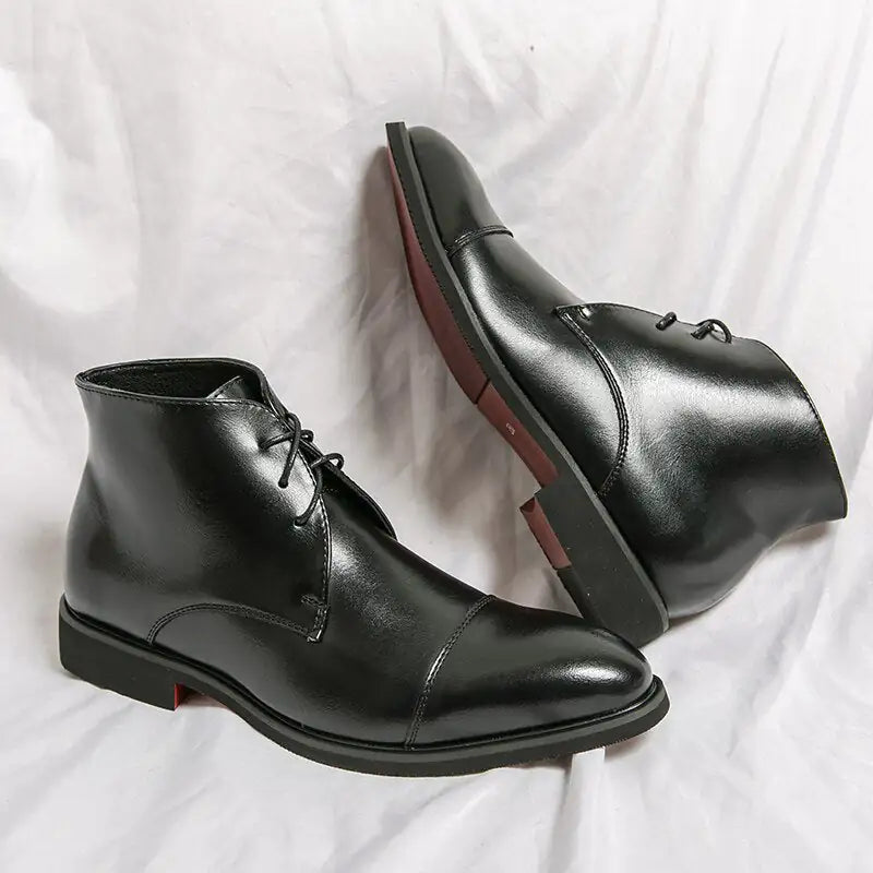 Red Bottom Leather Boots - Bold Fashion Meets Superior Comfort